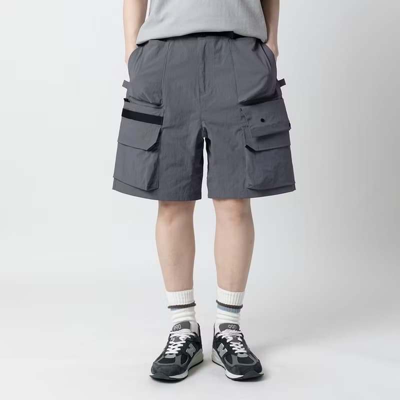 立體口袋 廓形寬松 輕防水 速幹短褲 3D-Pocket Utility Shorts