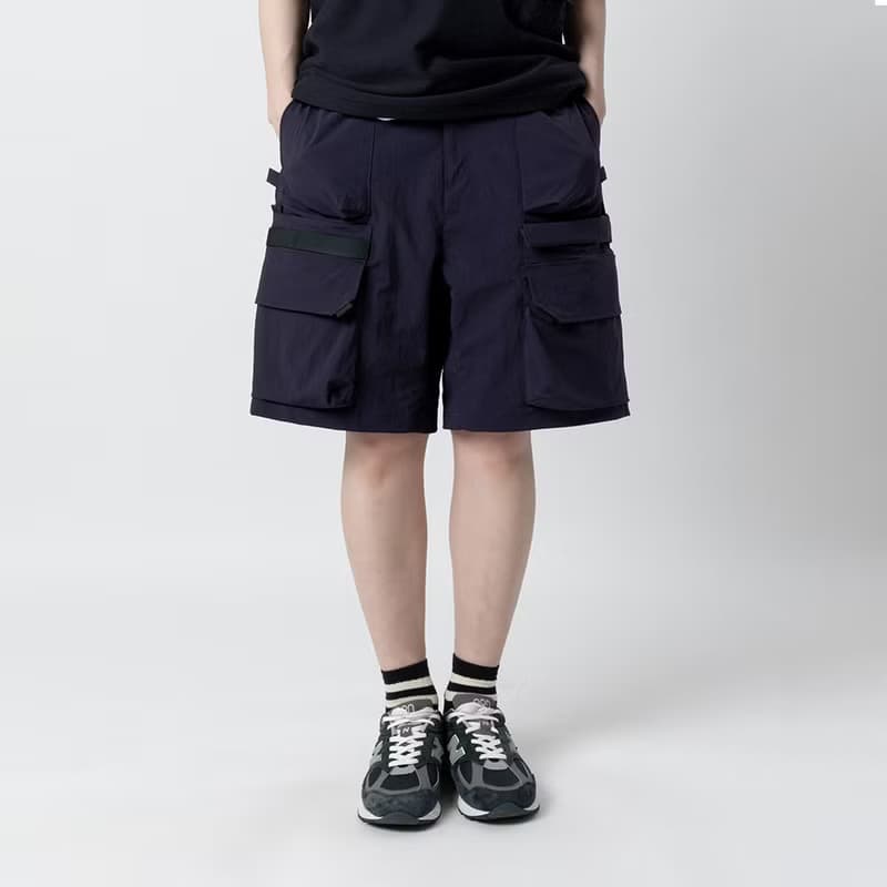 立體口袋 廓形寬松 輕防水 速幹短褲 3D-Pocket Utility Shorts
