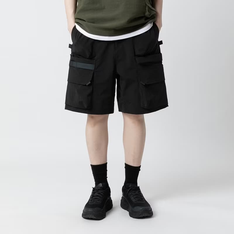 立體口袋 廓形寬松 輕防水 速幹短褲 3D-Pocket Utility Shorts