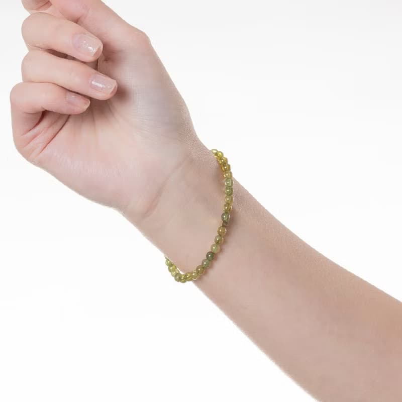 沙弗萊∣天然能量水晶手串∣4-5mm D15101