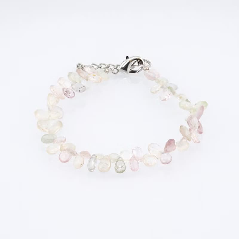 寶麗金珠寶-天然彩色碧璽手鍊