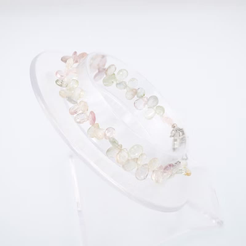 寶麗金珠寶-天然彩色碧璽手鍊