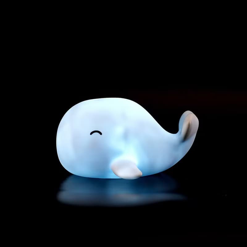 【福利品】SomeShine有亮點//造型小夜燈-藍鯨