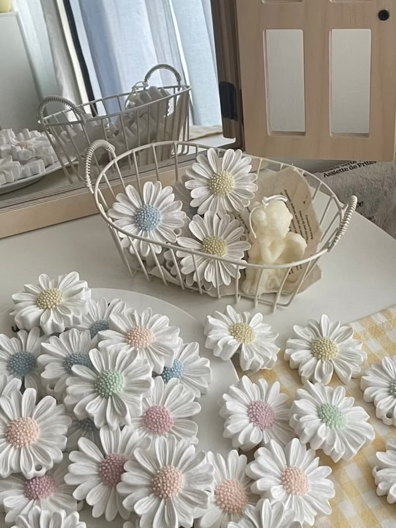 小雛菊擴香石 婚禮小物 桌上禮 捧花禮 探房禮