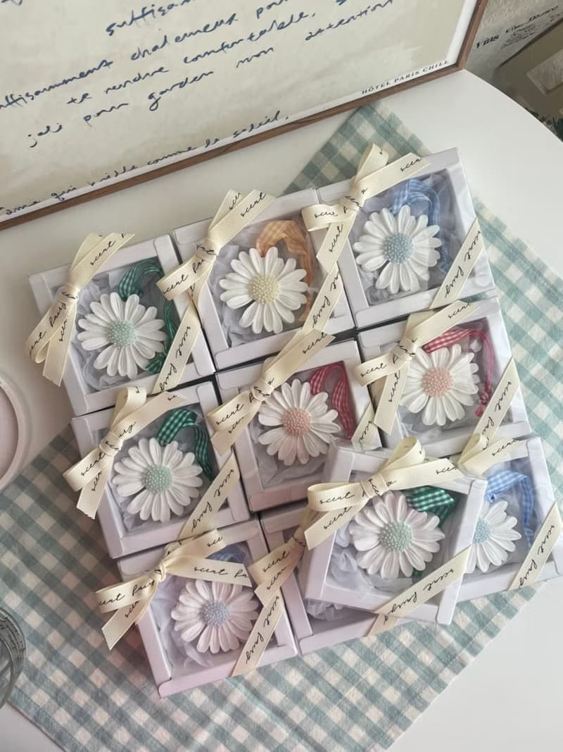 小雛菊擴香石 婚禮小物 桌上禮 捧花禮 探房禮