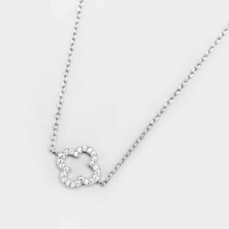 幸運四葉草鋯石手鏈