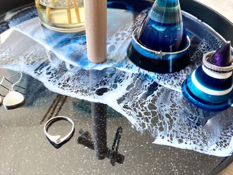 Accessories Display Tray, Midnight Blue, Wedding Gift, Home Gift