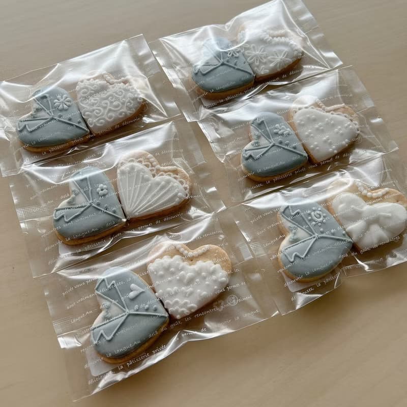 Nijicupcake 禮服餅乾婚禮小物組 (10組)