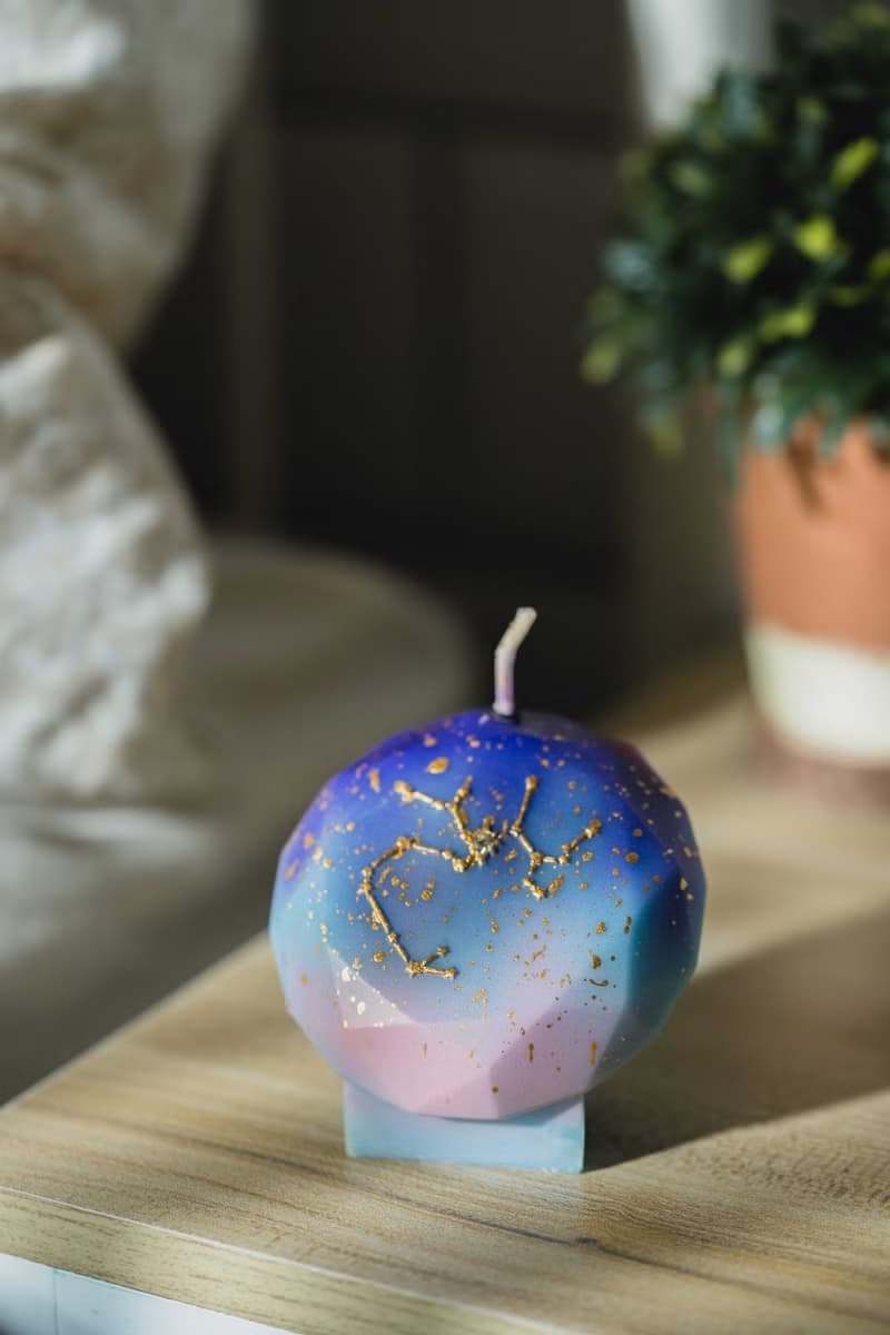 迷幻星辰 • 絢彩星座蛋糕蠟燭