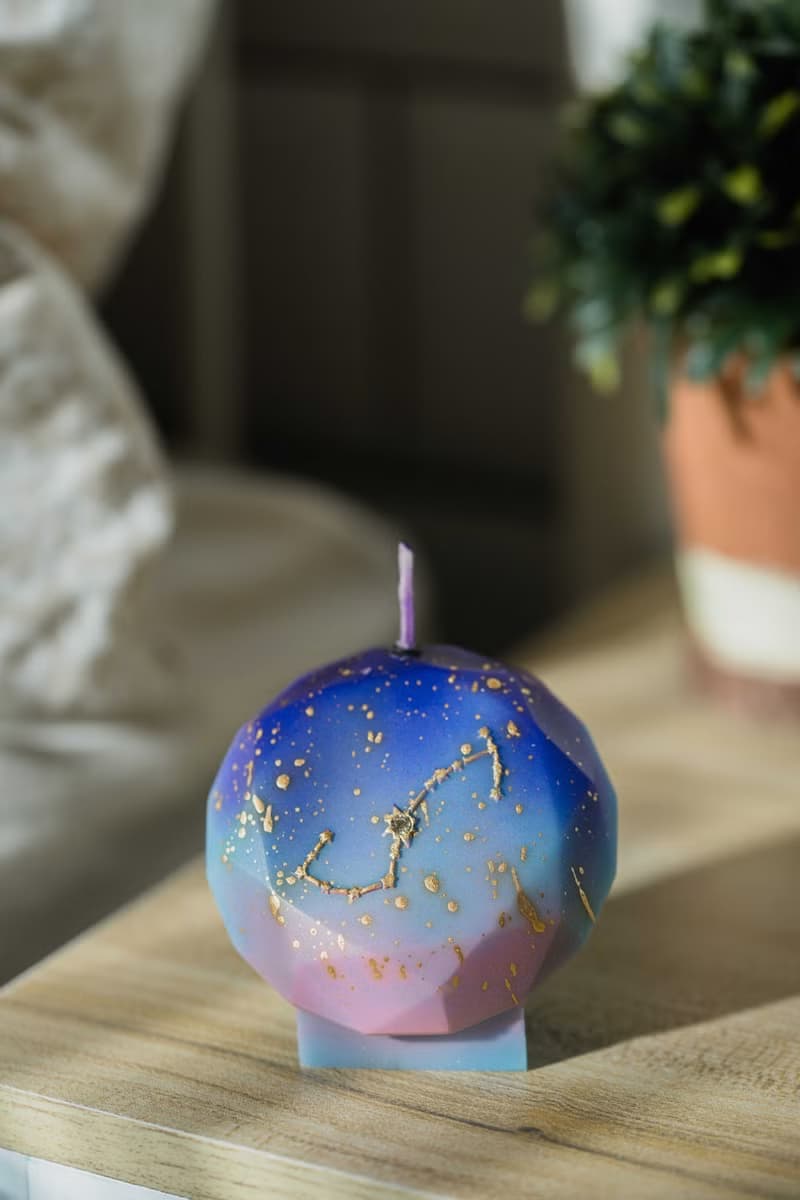 迷幻星辰 • 絢彩星座蛋糕蠟燭