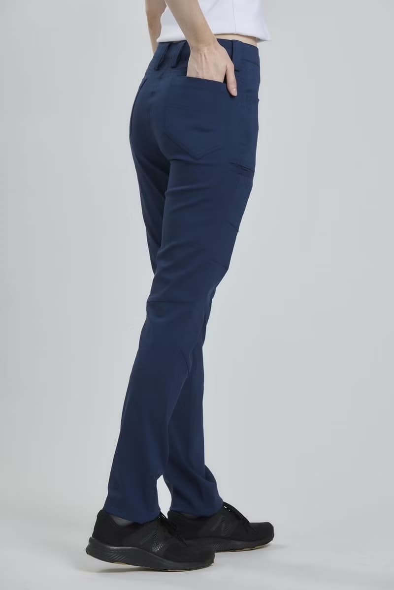 【快速出貨】KA012 輕井澤2.0 全方位多口袋機能褲–暗夜藍 (女)