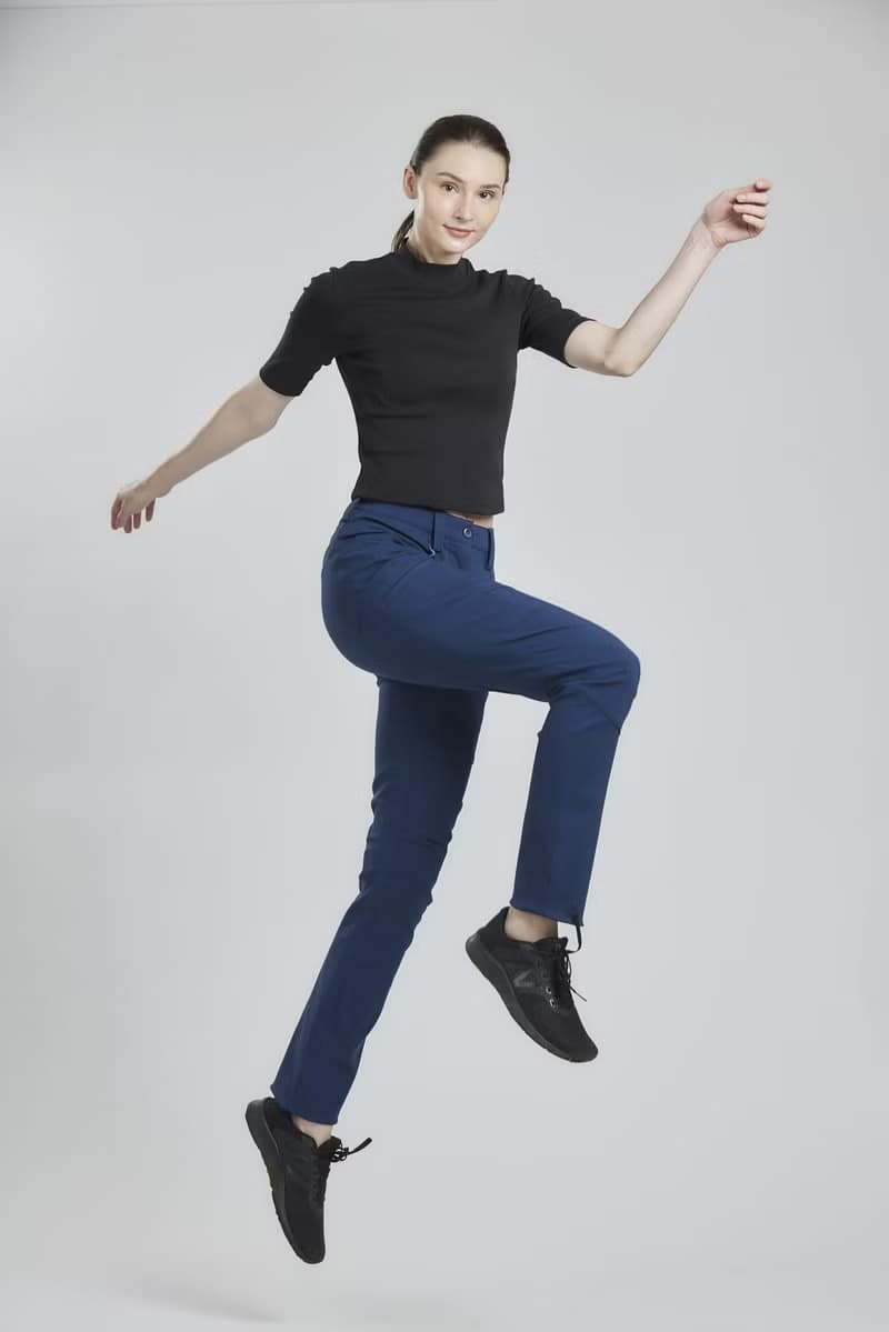 【快速出貨】KA012 輕井澤2.0 全方位多口袋機能褲–暗夜藍 (女)