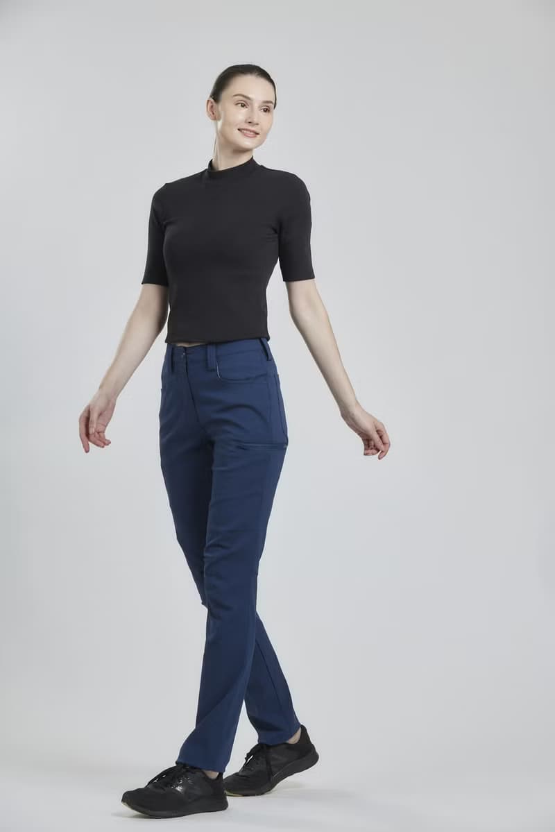 【快速出貨】KA012 輕井澤2.0 全方位多口袋機能褲–暗夜藍 (女)