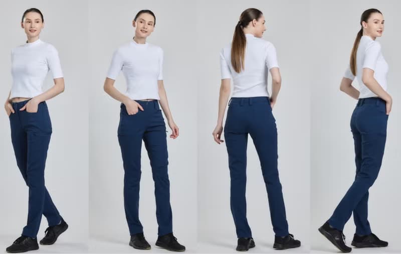 【快速出貨】KA012 輕井澤2.0 全方位多口袋機能褲–暗夜藍 (女)