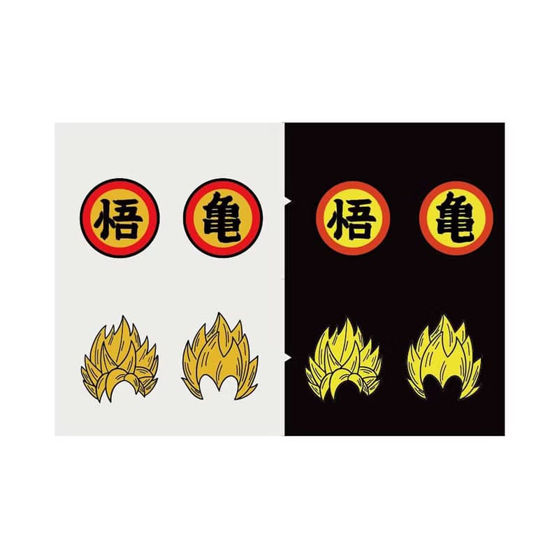 七龍珠 反光貼紙 車貼 龍珠 賽亞人 悟空 機車貼紙 防水耐曬