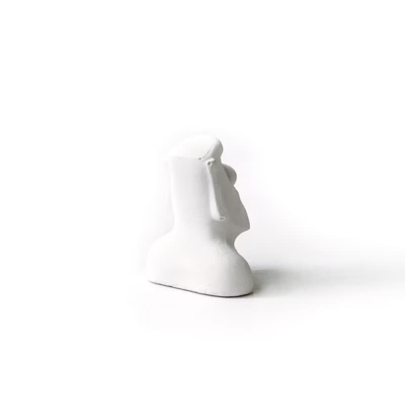 (預購) 摩艾表情包水泥擺飾三件組 摩艾石像 復活島 水泥擴香石
