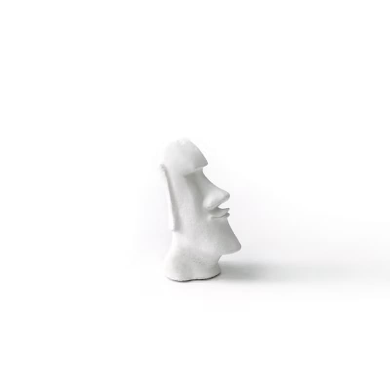 (預購) 摩艾表情包水泥擺飾三件組 摩艾石像 復活島 水泥擴香石