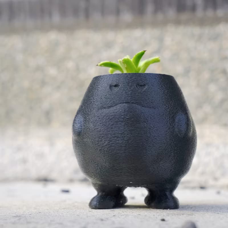 【肥蛋】植物盆器 3d列印盆器 原創設計 塊根盆 多肉盆 水泥盆