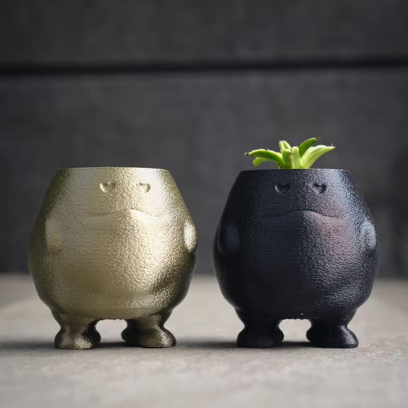 【肥蛋】植物盆器 3d列印盆器 原創設計 塊根盆 多肉盆 水泥盆