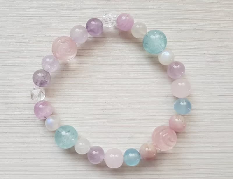 增加人緣與人氣水晶手鍊魅力少女款