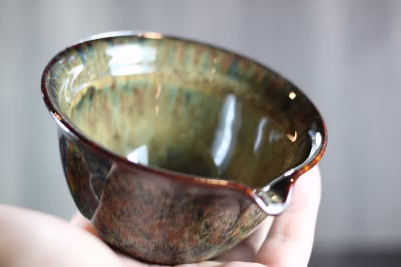 【母親節禮物】秘林 天目釉 蓋碗 蓋杯 鶯歌名家葉敏祥作品