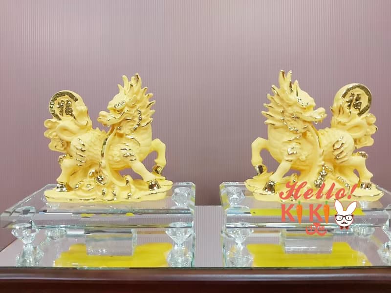 金箔 麒麟獻瑞 開幕禮物 升遷禮物 退休禮物 退伍禮物 新婚送禮