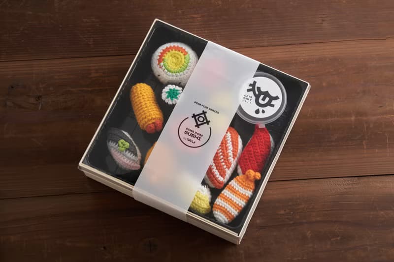 pom pom sushi 針織壽司【精裝盒加購】