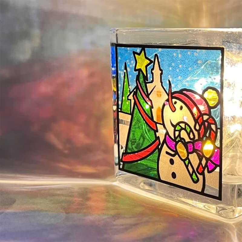 【聖誕系列】玻璃燭杯-2吋/交換禮物/筆筒/禮品/聖誕節/畢業/生日