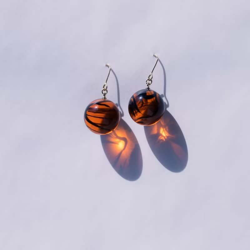 ORBピアス/イヤリング -Amber-