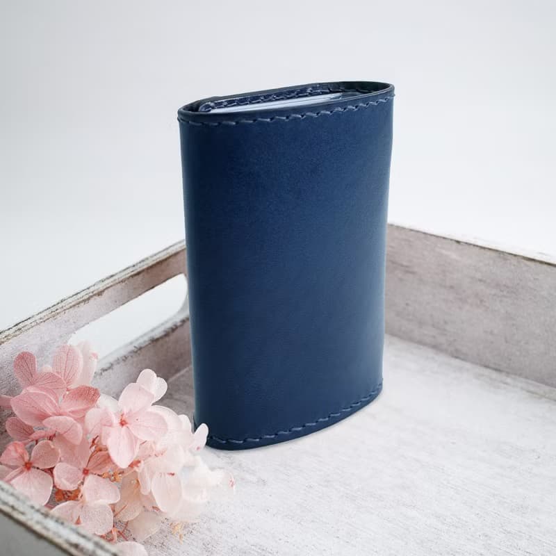 RENEW - 植鞣革牛皮手縫20卡卡片夾/卡夾/名片夾