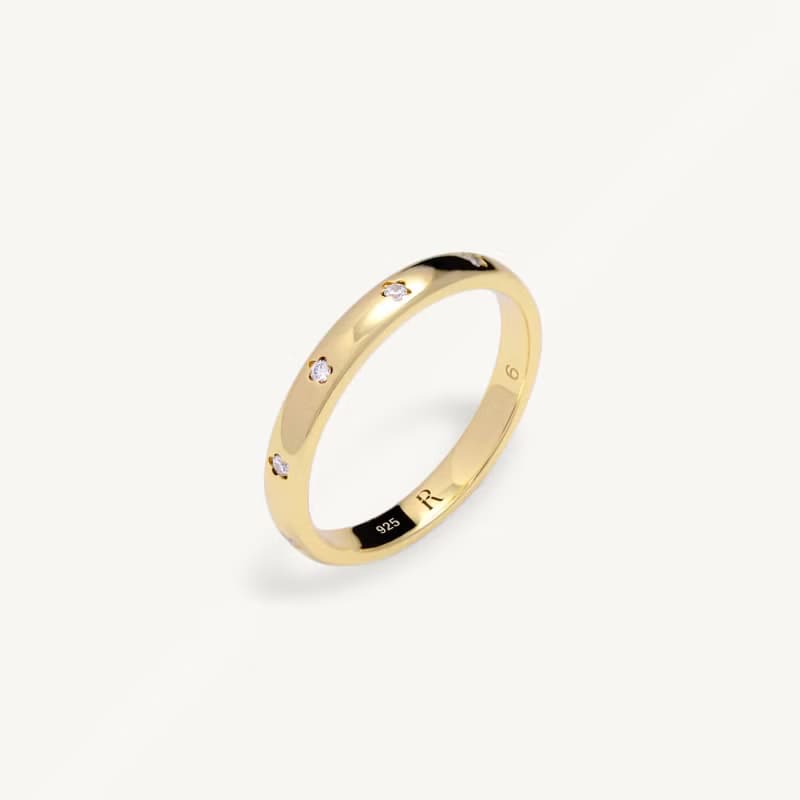 Flora Ring │ 小花戒指 輕珠寶 純銀戒指 尾戒 送禮【快速出貨】