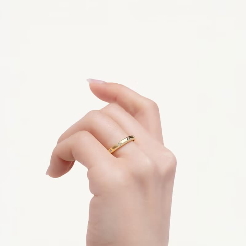 Flora Ring │ 小花戒指 輕珠寶 純銀戒指 尾戒 送禮【快速出貨】