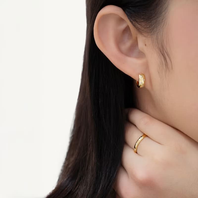 Flora Ring │ 小花戒指 輕珠寶 純銀戒指 尾戒 送禮【快速出貨】