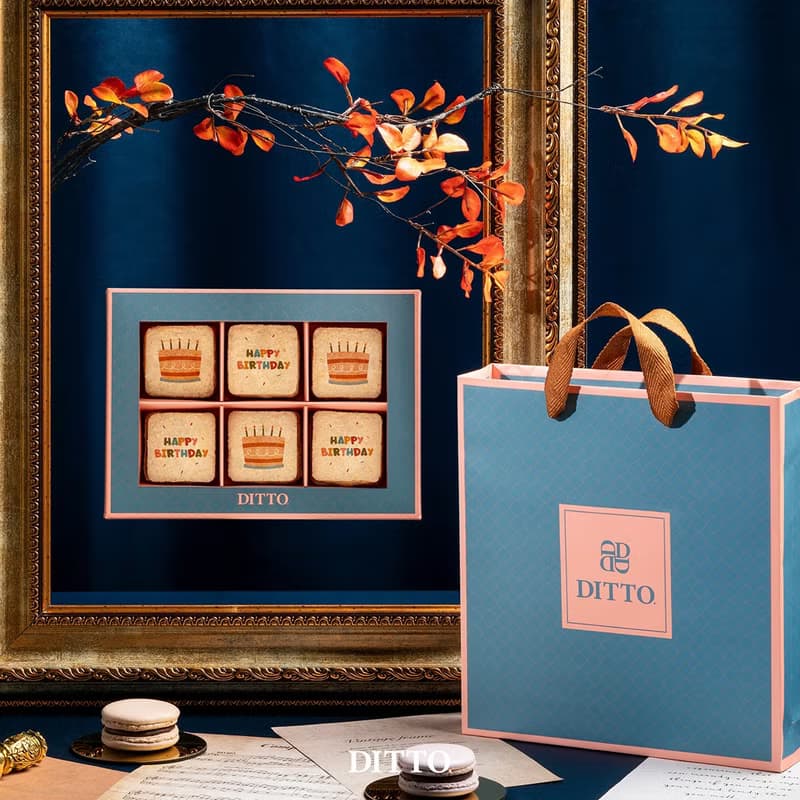 【節慶限定系列 生日快樂餅乾】6入達克瓦茲 生日送禮推薦