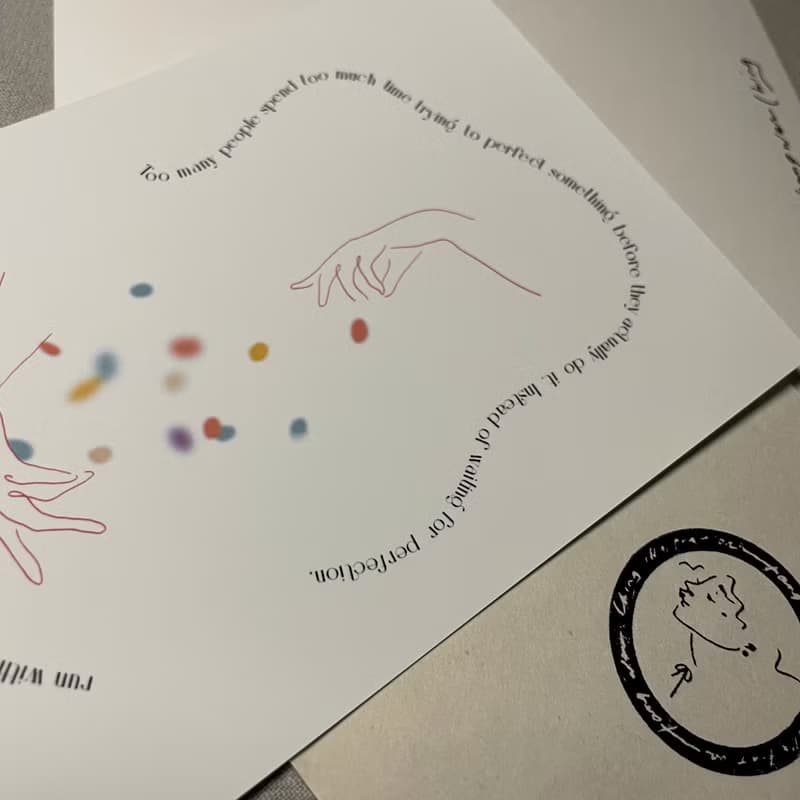 sprinkle 明信片