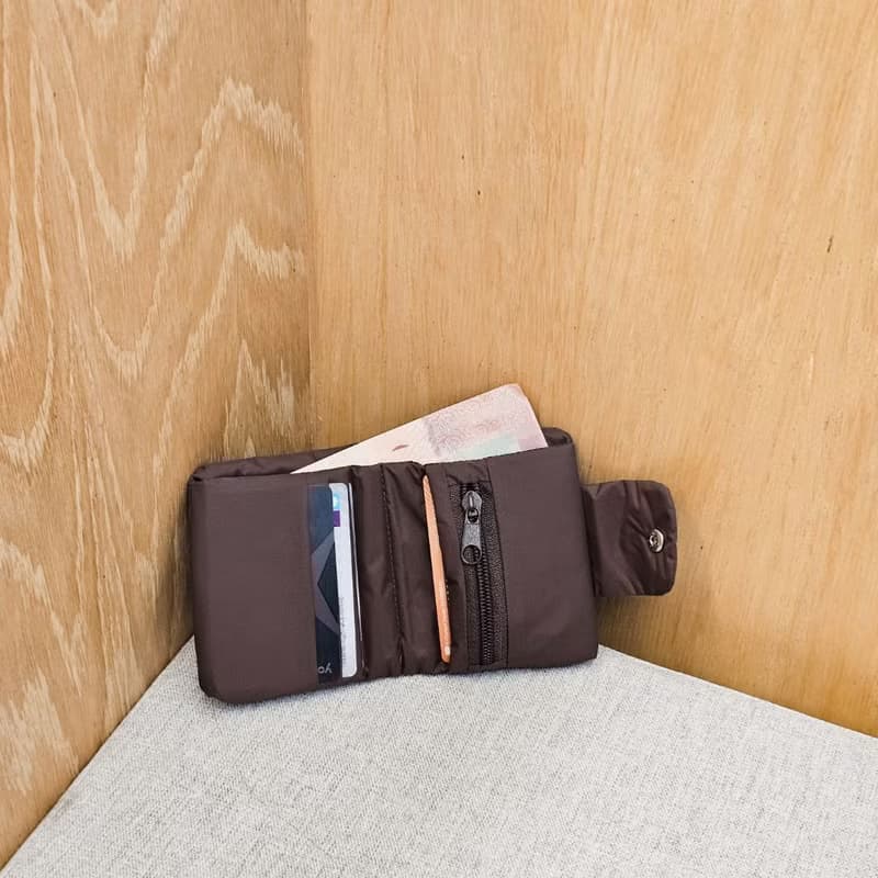 Bubble wallet - Choco