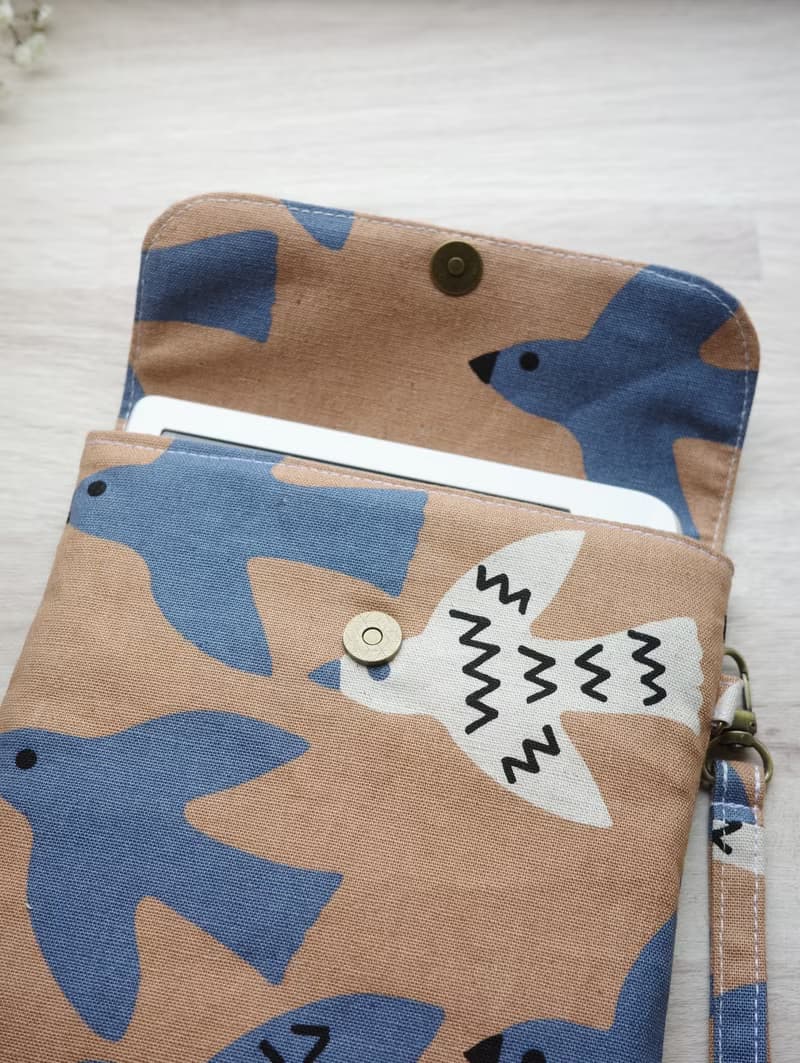 鳥兒 - 電子書閱讀器保護套 kobo libra colour 7吋 | 海柏手作