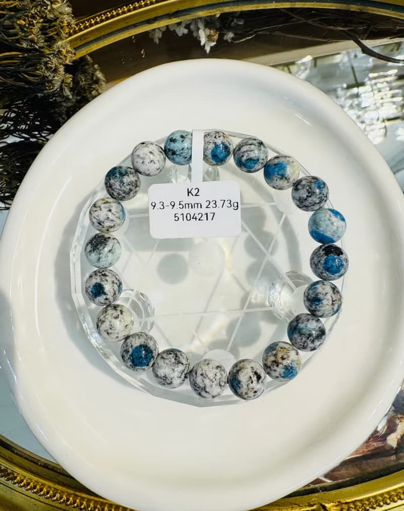 天然原礦無優化氣質藍K2水晶幫助平衡化解淡負面經驗希望達成