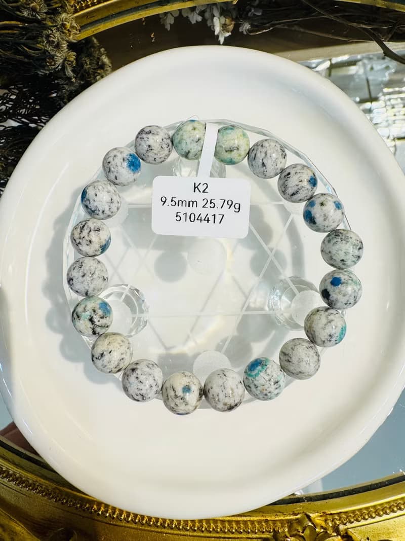 天然原礦無優化氣質藍K2水晶幫助平衡化解淡負面經驗希望達成