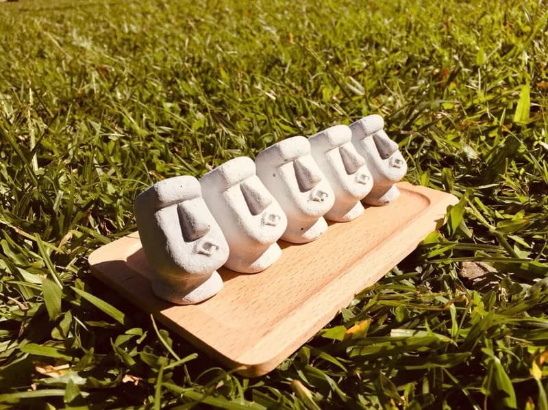 MIHER 嘟嘴摩艾擴香石 手作細工 送禮首選