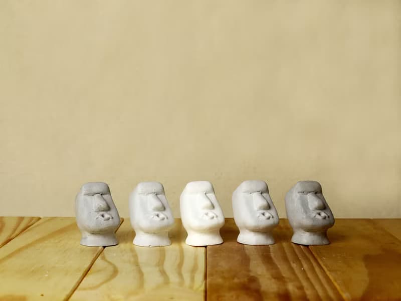 MIHER 嘟嘴摩艾擴香石 手作細工 送禮首選