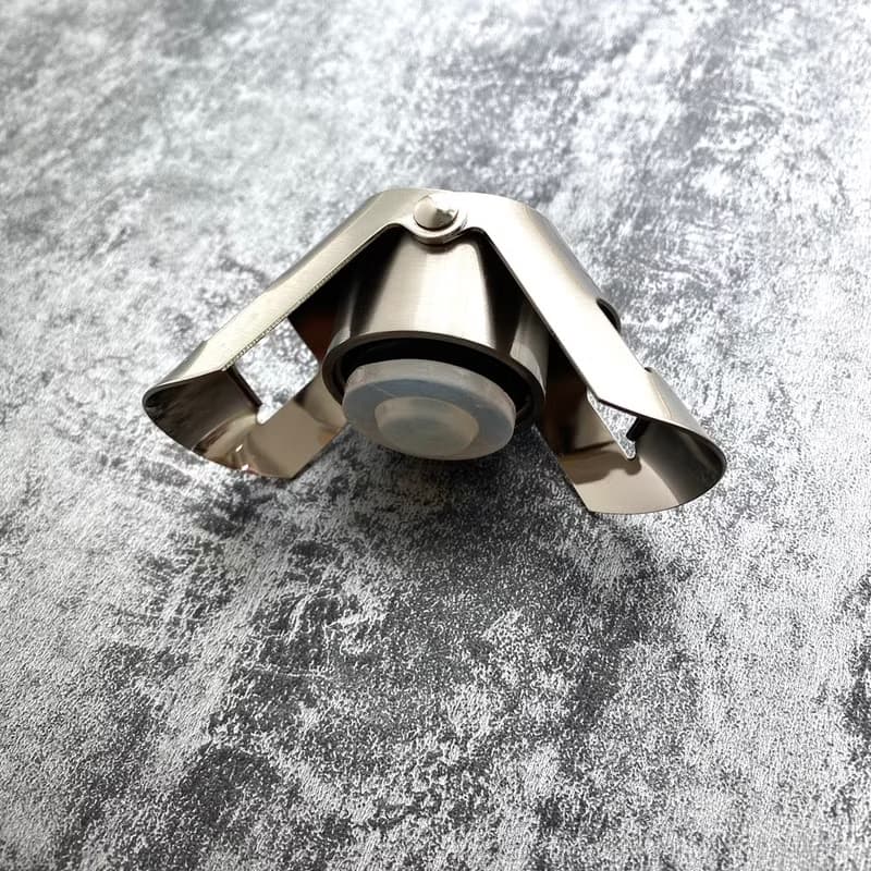 日本【SALUS 佐藤金屬】不鏽鋼香檳密封瓶塞