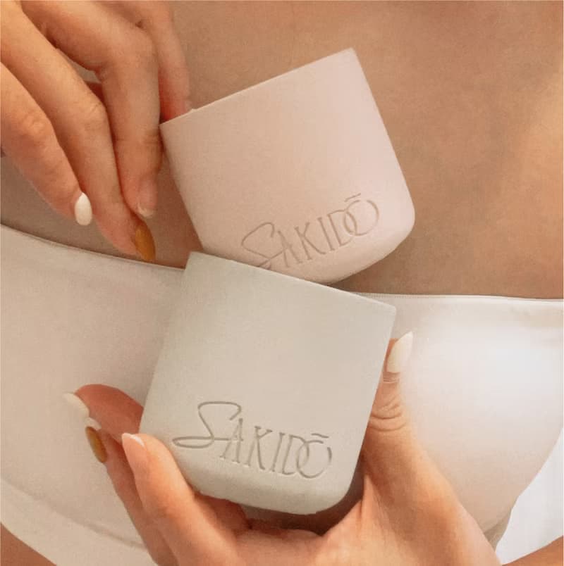 Sakido 花香調 溫感香氛蠟燭 堅毅玫瑰 / 煙灰粉