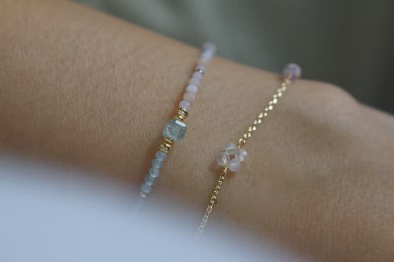 十月誕生石 蛋白石 磷灰石 手鍊 - 新篇章 -