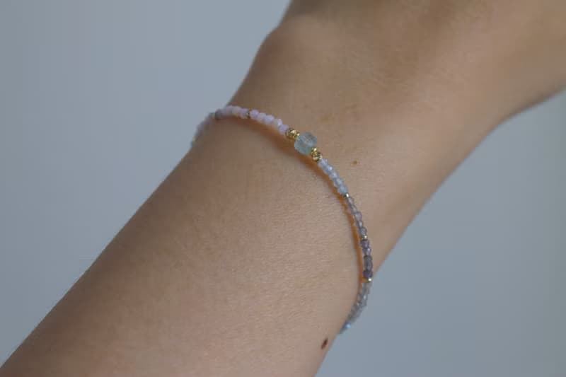 十月誕生石 蛋白石 磷灰石 手鍊 - 新篇章 -