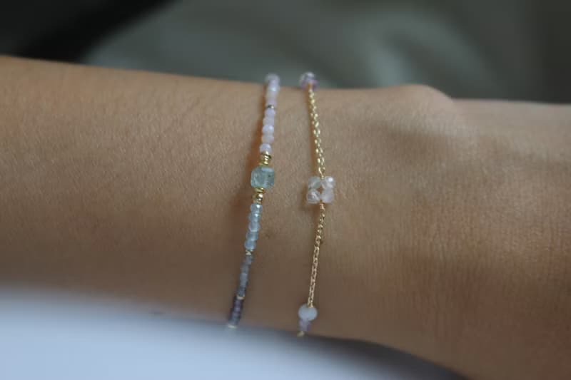 十月誕生石 蛋白石 磷灰石 手鍊 - 新篇章 -