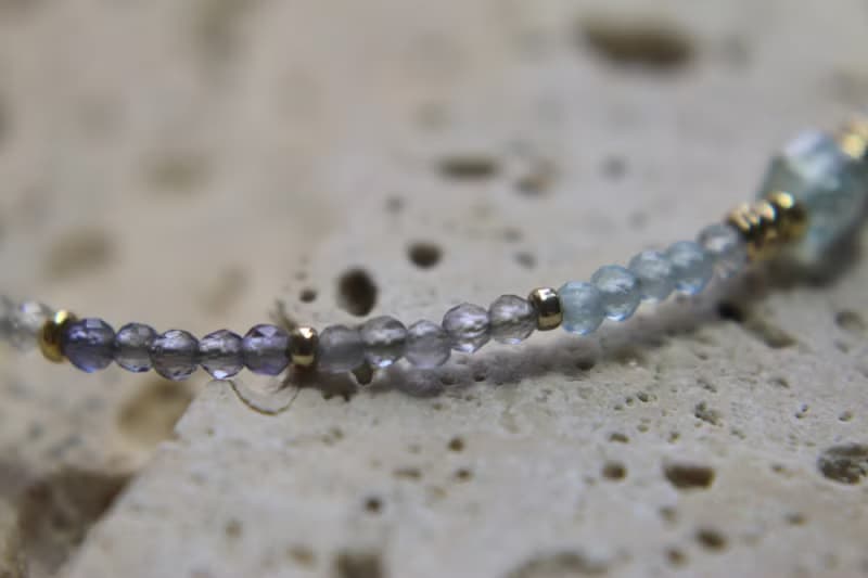 十月誕生石 蛋白石 磷灰石 手鍊 - 新篇章 -