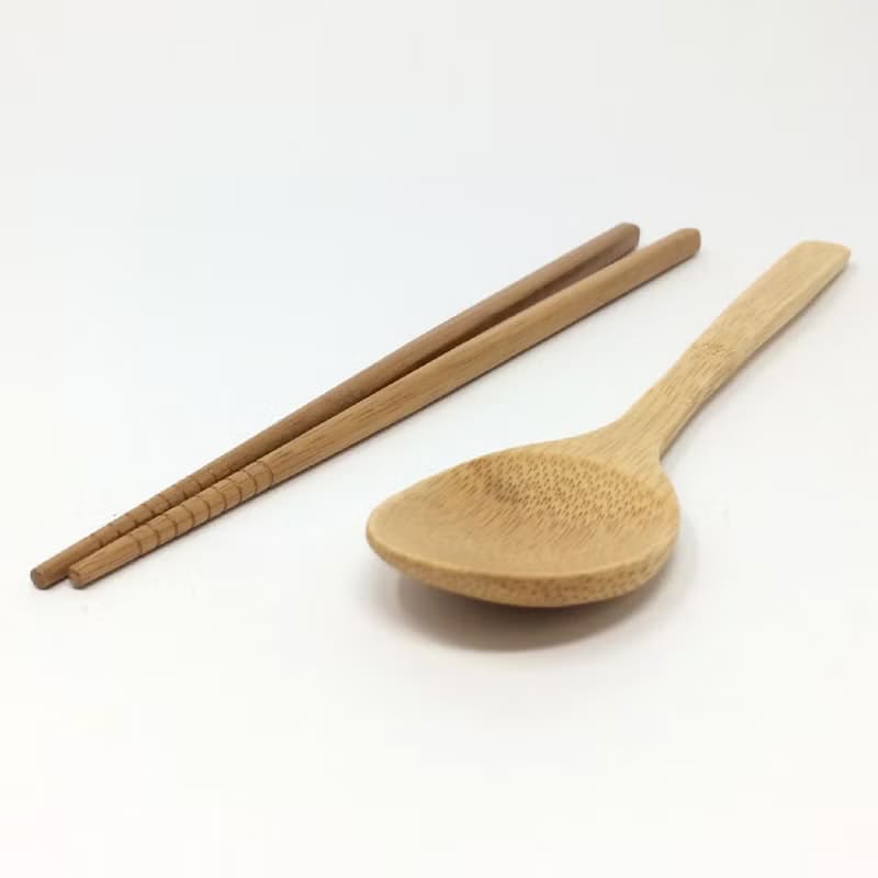【SPICE】日本 天然竹製長湯匙2種組(筷子/湯匙)