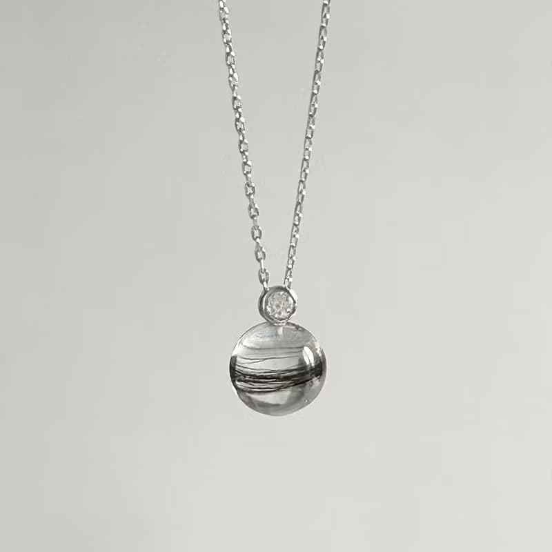 NL12-1 寵物紀念品 寵物飾品 寵物毛髮項鍊 胎毛紀念品 胎毛項鍊