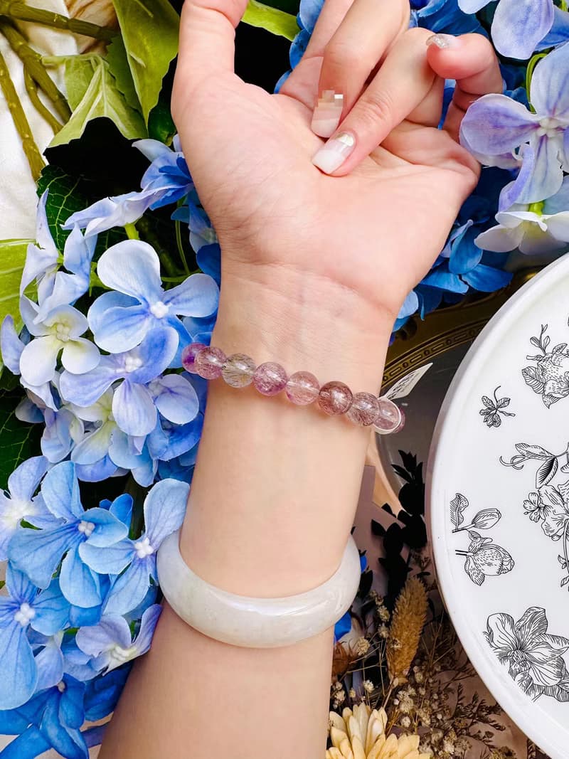 精品透閃溫柔仙女系彩超七9.7-10mm27.36g三輪骨幹黃超七紫粉